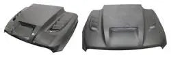 VTM Style Carbon Fiber & FRP Hoods for Dodge Ram 1500 (2009-2018) – Performance & Style