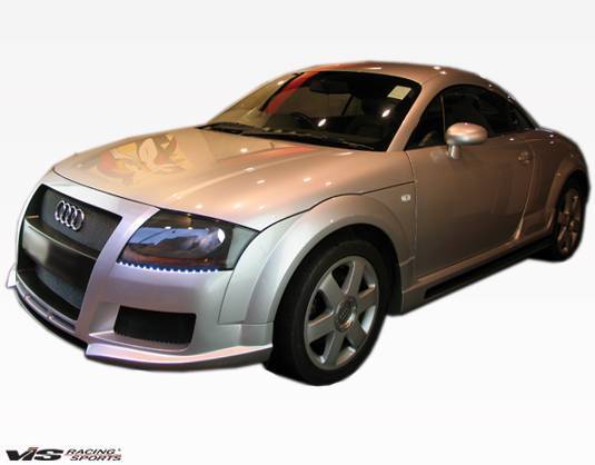 2000-2006 Audi TT 2 doors EURO TECH Style FRP Primer Front Bumper-4