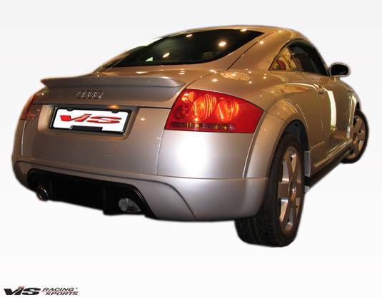 2000-2006 Audi TT 2 doors EURO TECH Style FRP Primer Rear Lip-2