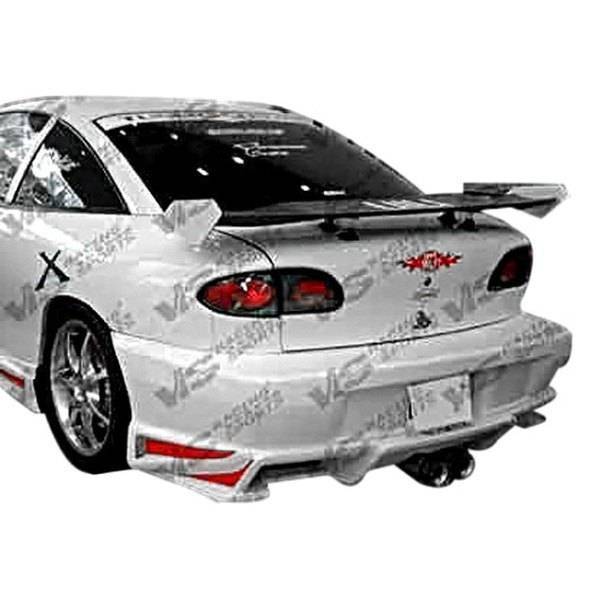 2000-2005 Chevrolet Cavalier 2 doors 4 doors BALLISTIX Style FRP Primer Rear Bumper-1