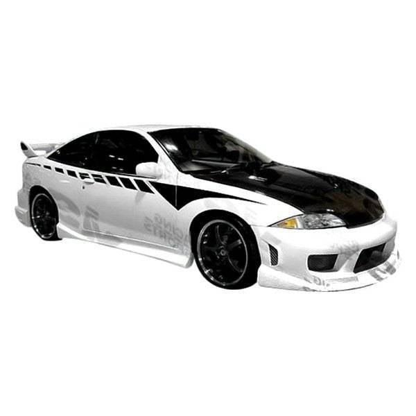 2000-2002 Chevrolet Cavalier 2 doors 4 doors STRIKER Style FRP Primer Front Bumper-1