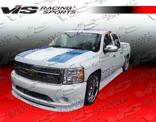 2000-2006 Chevrolet Tahoe 4 doors OUTCAST Style FRP Primer Full Kit-1