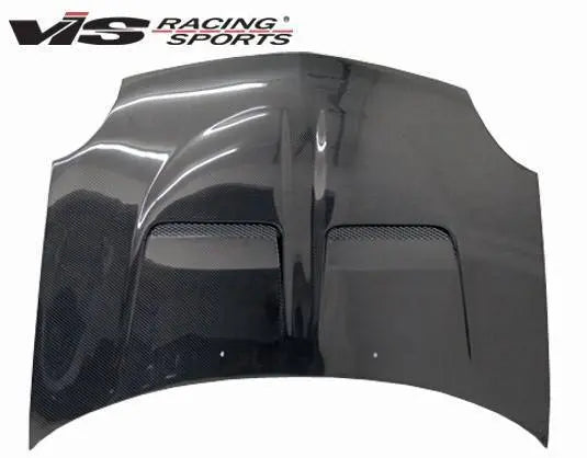 2000-2005 Dodge Neon 4 doors XTREME GT Style Carbon Fiber Black Hood-1