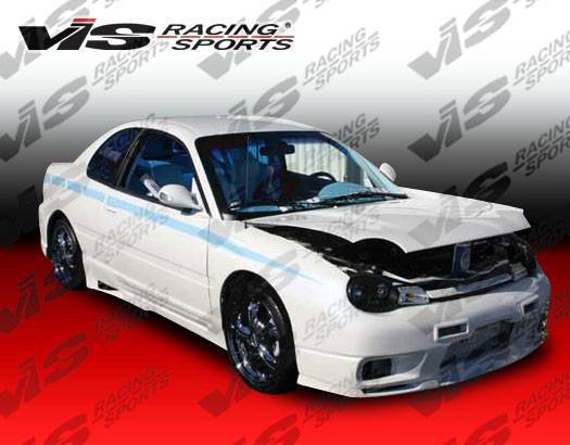 2000-2002 Dodge Neon 4 doors OMEGA Style FRP Primer Front Bumper-1
