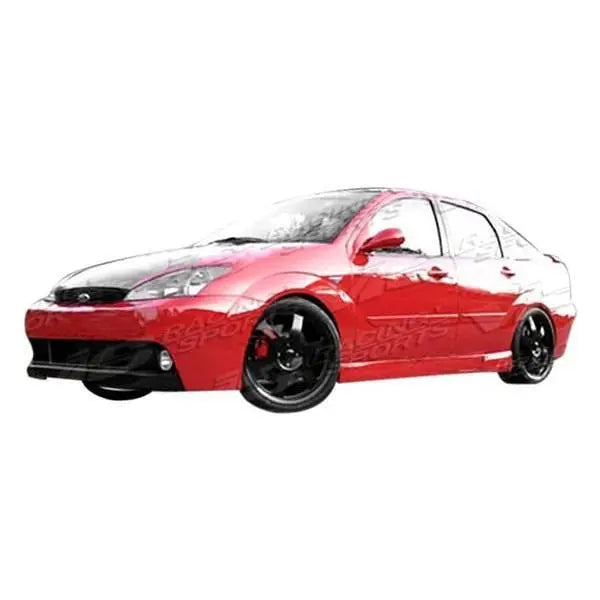 2000-2007 Ford Focus 2 doors DTM Style FRP Primer Side Skirts-1