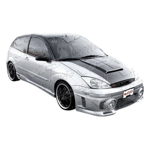 2000-2004 Ford Focus 2 doors EVO Style FRP Primer Full Kit-1