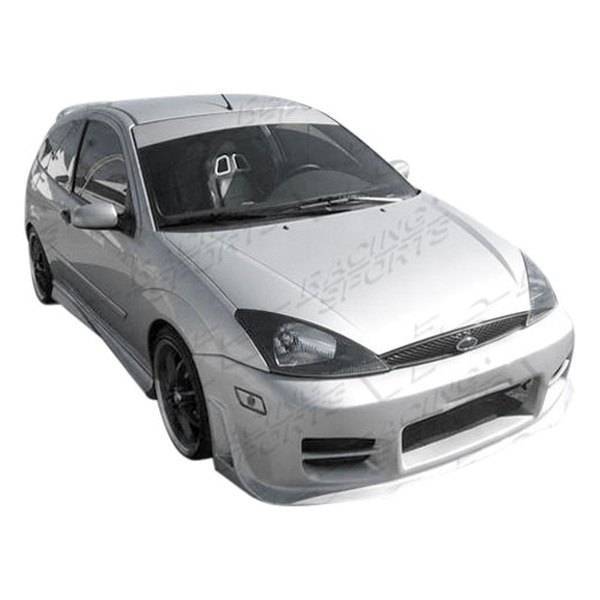 2000-2004 Ford Focus 2 doors 4 doors OCTANE Style FRP Primer Front Bumper-2