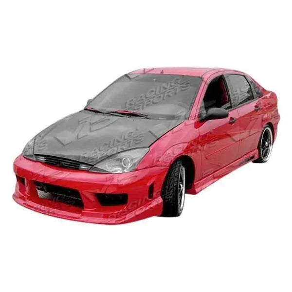 2000-2007 Ford Focus 2 doors STRIKER Style FRP Primer Side Skirts-1