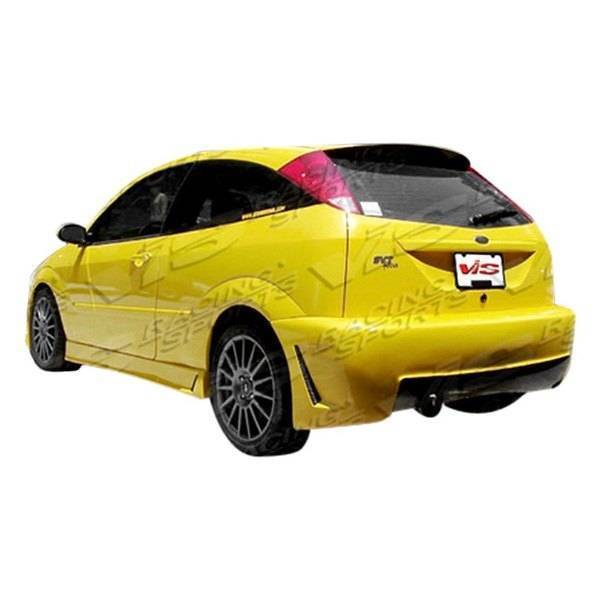 2000-2007 Ford Focus 2 doors TSC 3 Style FRP Primer Rear Bumper-1
