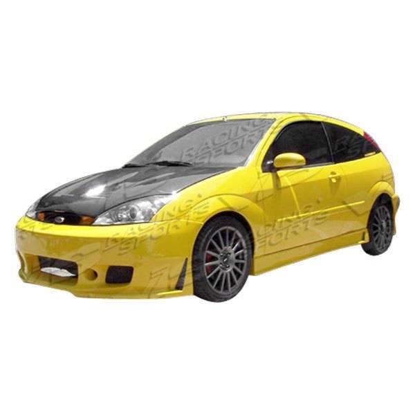 2000-2004 Ford Focus 2 doors TSC 3 Style FRP Primer Full Kit-3