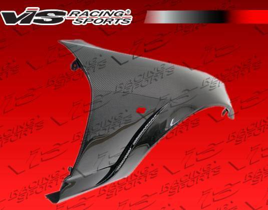 2000-2009 Honda S2000 2 doors Carbon Fiber Black Fenders-6