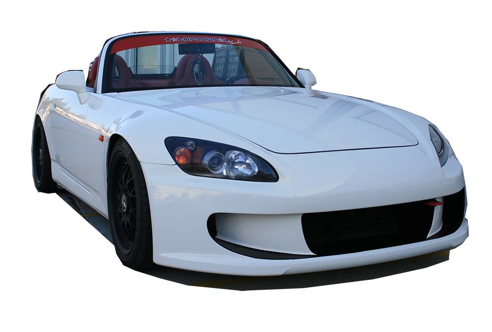 2000-2009 Honda S2000 2 doors ASM Style FRP Primer Front Bumper-1