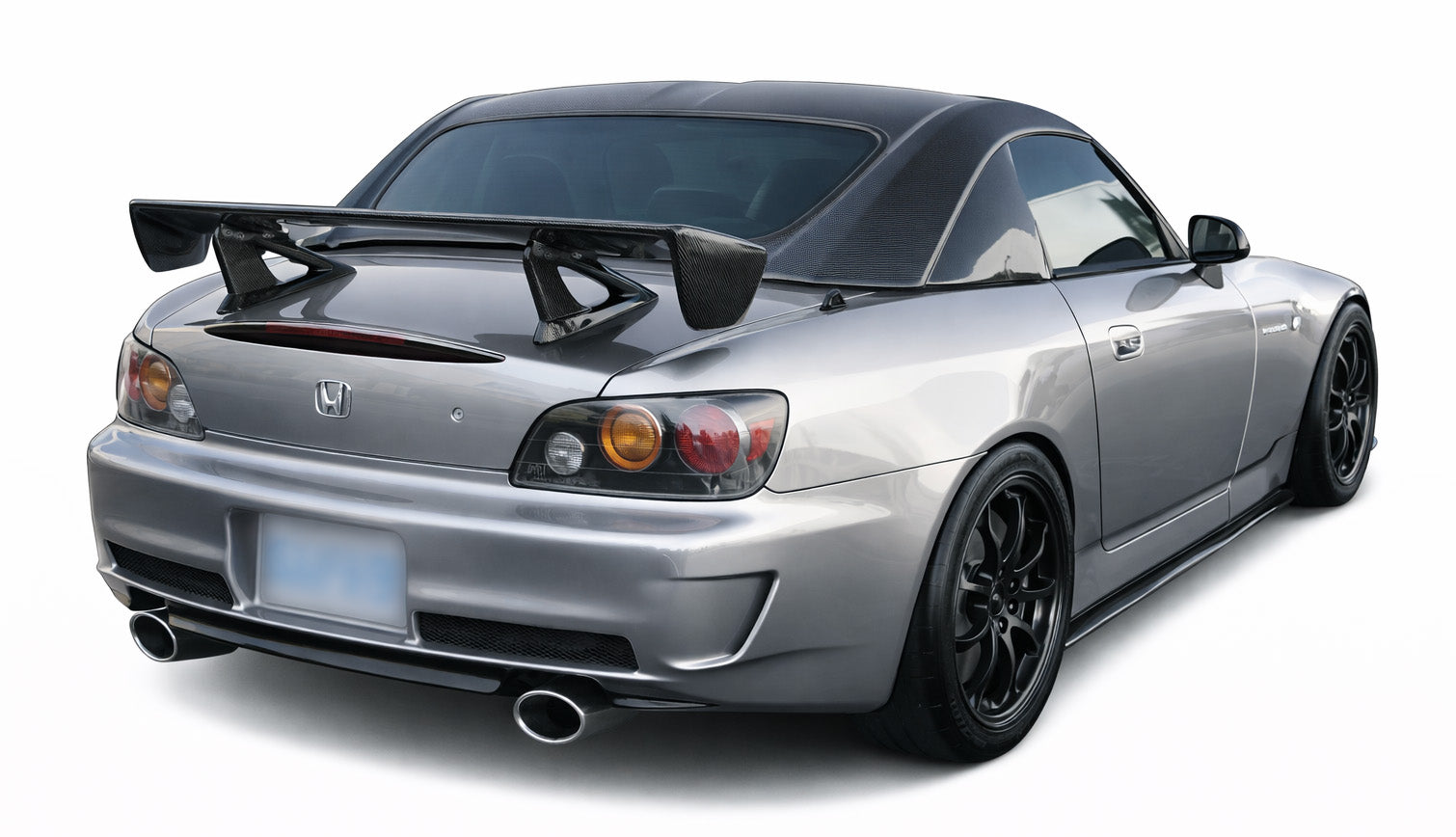 Carbon Fiber Spoiler CR Style for Honda S2000 2DR 2000-2009