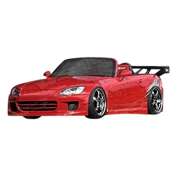 2000-2009 Honda S2000 2 doors G Speed Style FRP Primer Side Skirts-1