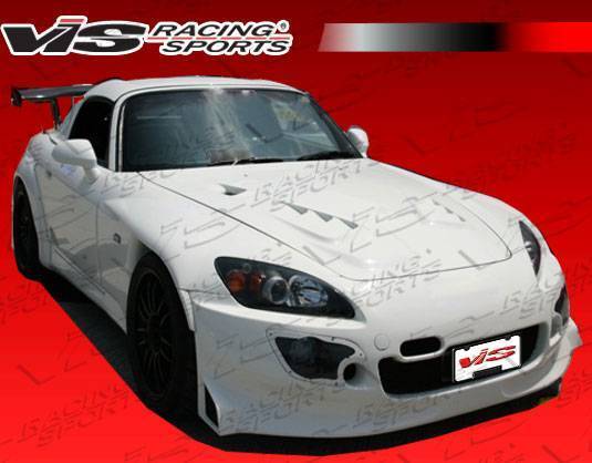 2000-2009 Honda S2000 2 doors SP Style FRP Primer Front Bumper-2