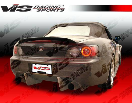 2000-2009 Honda S2000 2 doors TECHNO R Style FRP Primer Rear Bumper-2