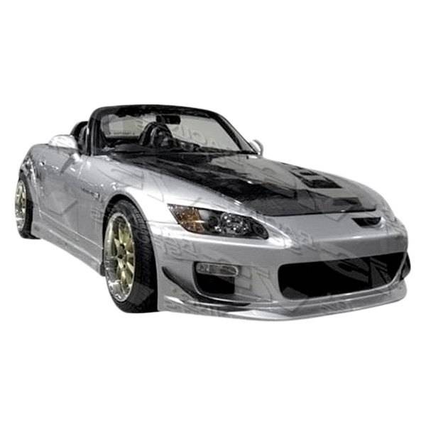 2000-2009 Honda S2000 2 doors TECHNO R Style FRP Primer Full Kit-1