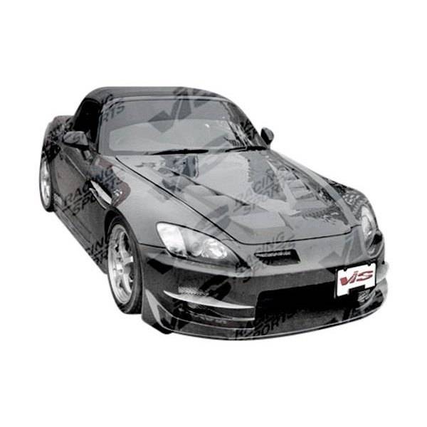2000-2009 Honda S2000 2 doors TECHNO R Style FRP Primer Full Kit-3