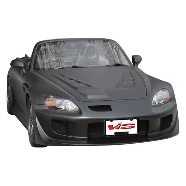 2000-2009 Honda S2000 2 doors TECHNO R Style FRP Primer Full Kit-4