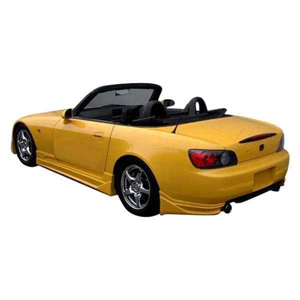 2000-2009 Honda S2000 2 doors FRP Primer Rear Lip-1