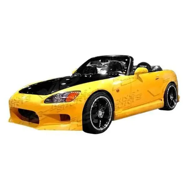 2000-2009 Honda S2000 2 doors VIPER Style FRP Primer Side Skirts-1