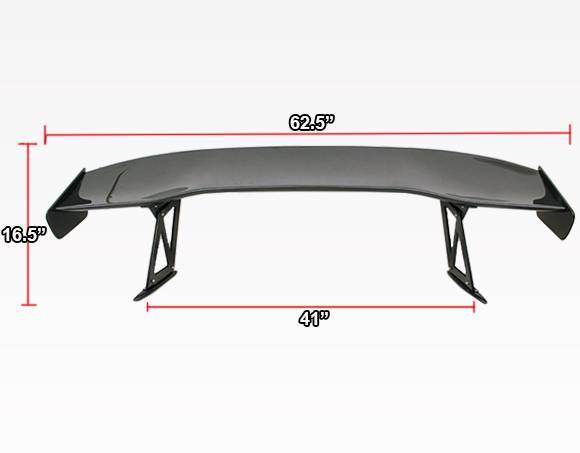 2000-2009 Honda S2000 2 doors Carbon Fiber Black Spoiler-4