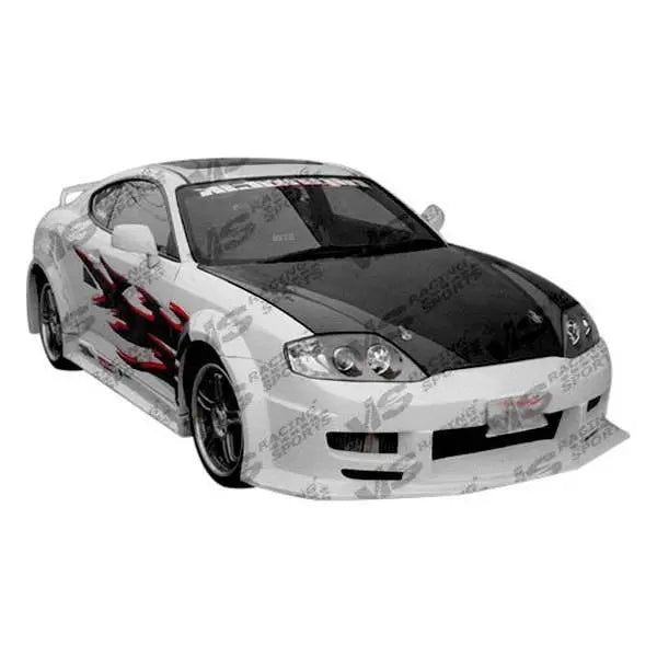 2000-2002 Hyundai Tiburon 2 doors OEM Style Carbon Fiber Black Hood-1