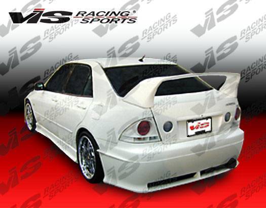 2000-2005 Lexus IS300 4 doors CYBER 2 Style FRP Primer Rear Bumper-1