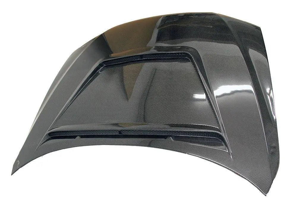 2000-2005 Lexus IS300 4 doors TRACER Style Carbon Fiber Black Hood-1