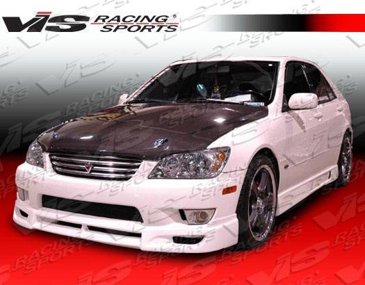 2000-2005 Lexus IS300 4 doors WIZE Style FRP Primer Front Lip-2