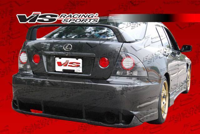 2000-2005 Lexus IS300 4 doors Z-SPEED Style FRP Primer Rear Bumper-3
