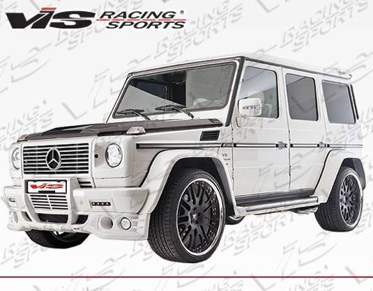 2000-2012 Mercedes G Class G55 4 doors EURO TECH Style FRP Primer Full Kit-1