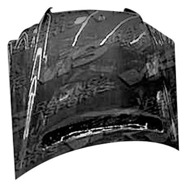 2000-2002 Mercedes E Class 4 doors OEM Style Carbon Fiber Black Hood-1