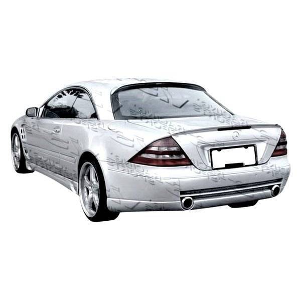 2000-2006 Mercedes CL Class W215 LASER F1 Style FRP Primer Rear Bumper-1