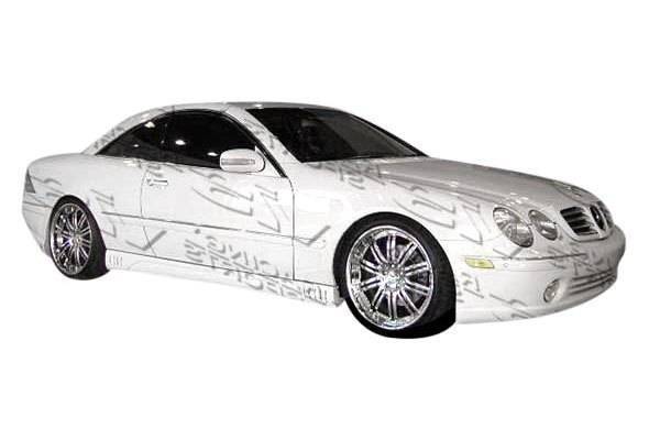 2000-2006 Mercedes CL Class W215 LASER F1 Style FRP Primer Fenders-1