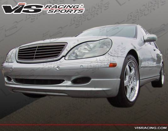 2000-2002 Mercedes S Class W220 4 doors VIP Style FRP Primer Full Kit-1