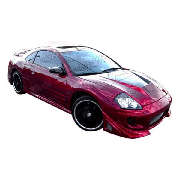 2000-2005 Mitsubishi Eclipse 2 doors BATTLE Z Style FRP Primer Full Kit-1