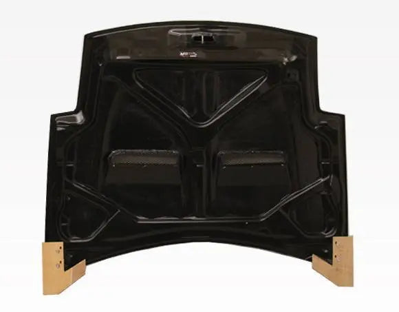 2000-2005 Mitsubishi Eclipse 2 doors XTREME GT Style Carbon Fiber Black Hood-4