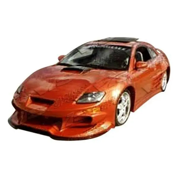 2000-2005 Mitsubishi Eclipse 2 doors INVADER 2 Style FRP Primer Side Skirts-1