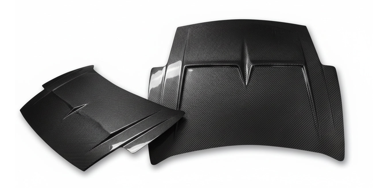Carbon Fiber Hood Monster Style for Mitsubishi Eclipse 2DR 2000-2005