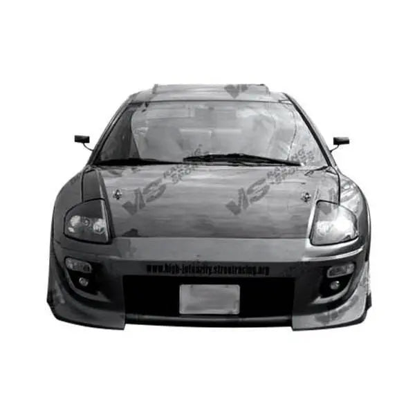 2000-2005 Mitsubishi Eclipse 2 doors OEM Style Carbon Fiber Black Hood-1