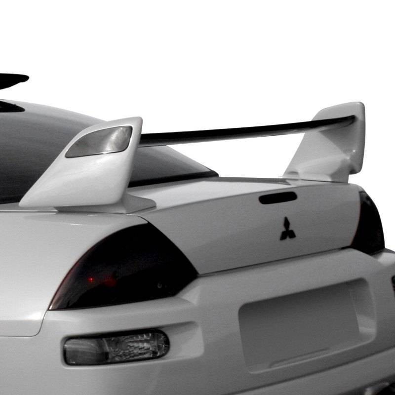 2000-2005 Mitsubishi Eclipse 2 doors V Line Style FRP Primer Spoiler-2