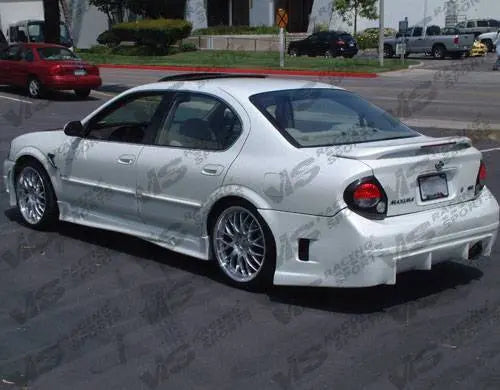 2000-2003 Nissan Maxima 4 doors KOMBAT Style FRP Primer Side Skirts-2