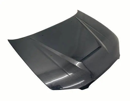 2000-2003 Nissan Maxima 4 doors INVADER Style Carbon Fiber Black Hood-1