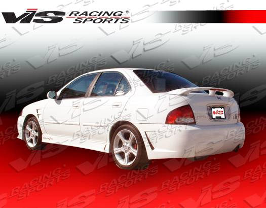 2000-2003 Nissan Sentra 4 doors TSC 3 Style FRP Primer Full Kit-2