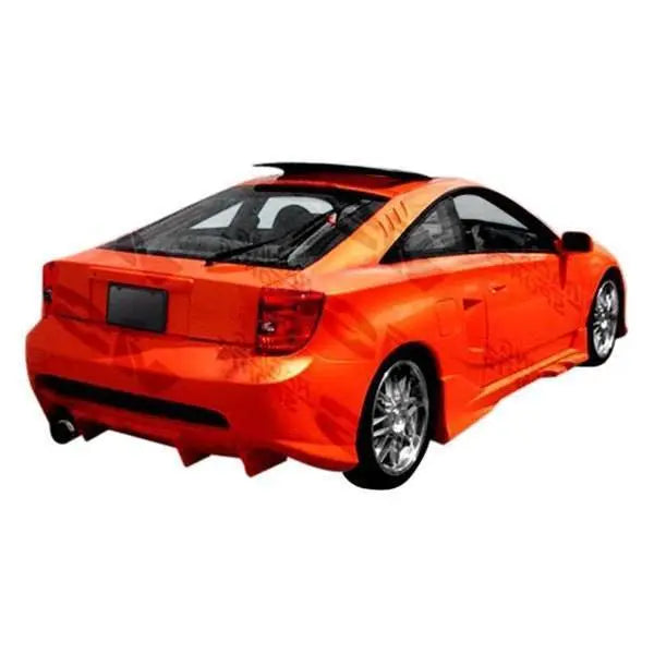 2000-2005 Toyota Celica 2 doors INVADER Style FRP Primer Side Skirts-1