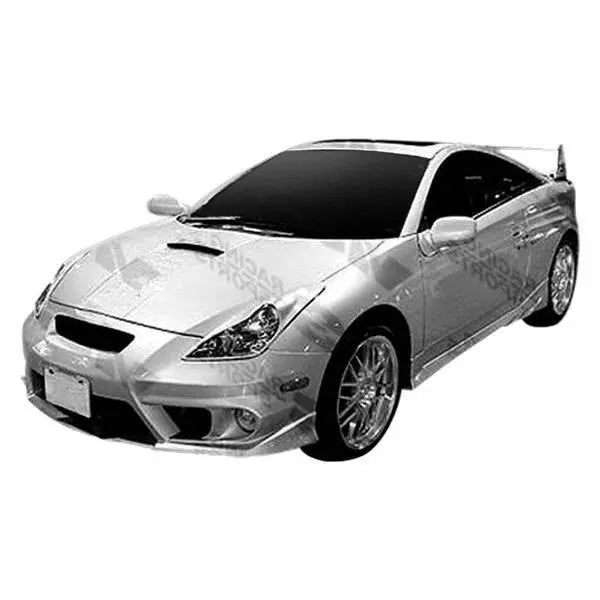 2000-2005 Toyota Celica 2 doors TECHNO R Style FRP Primer Side Skirts-1