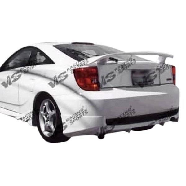 2000-2005 Toyota Celica 2 doors TECHNO R Style FRP Primer Rear Lip-1