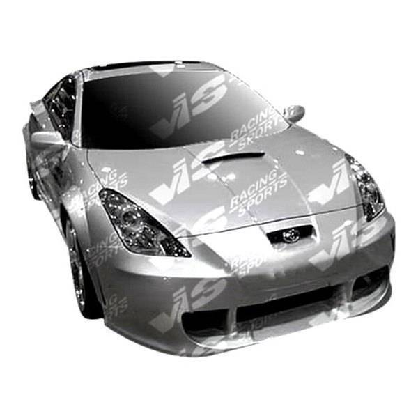 2000-2005 Toyota Celica 2 doors TECHNO R 3 Style FRP Primer Front Bumper-1