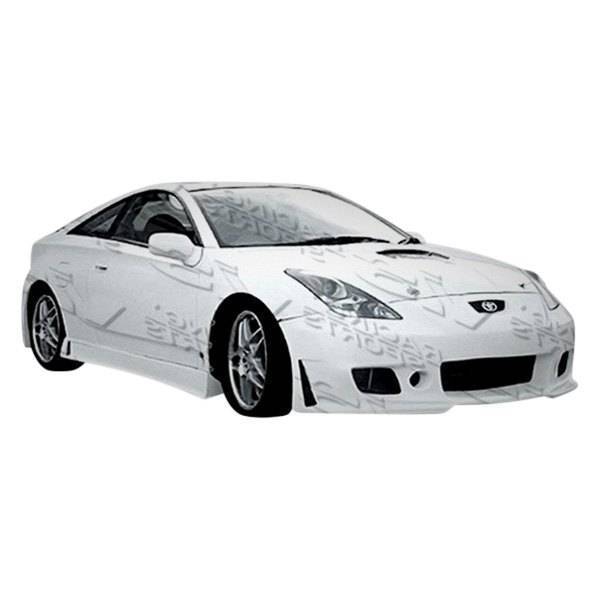 2000-2005 Toyota Celica 2 doors TSC 3 Style FRP Primer Front Bumper-1